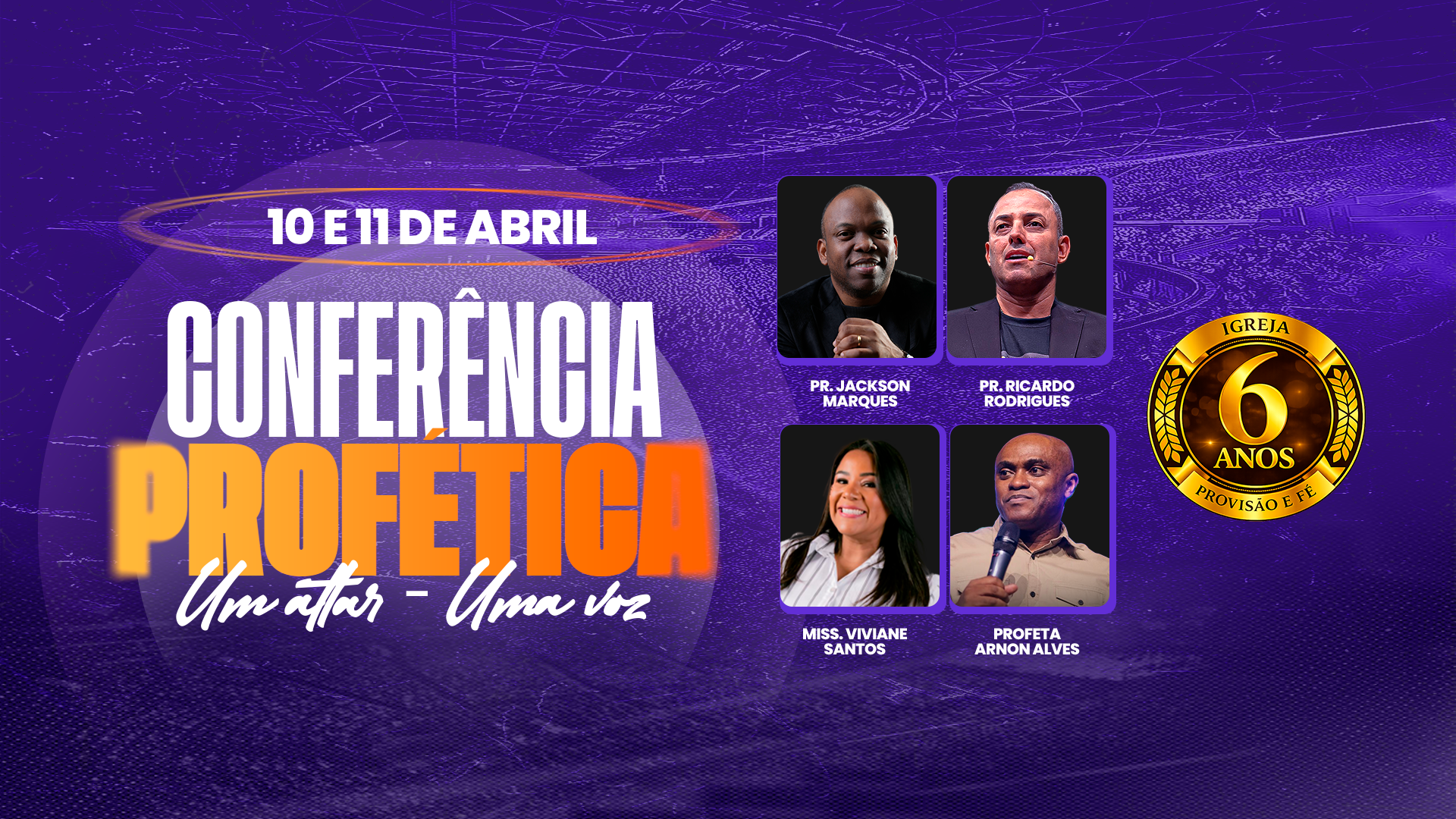 Conferência Profética Background
